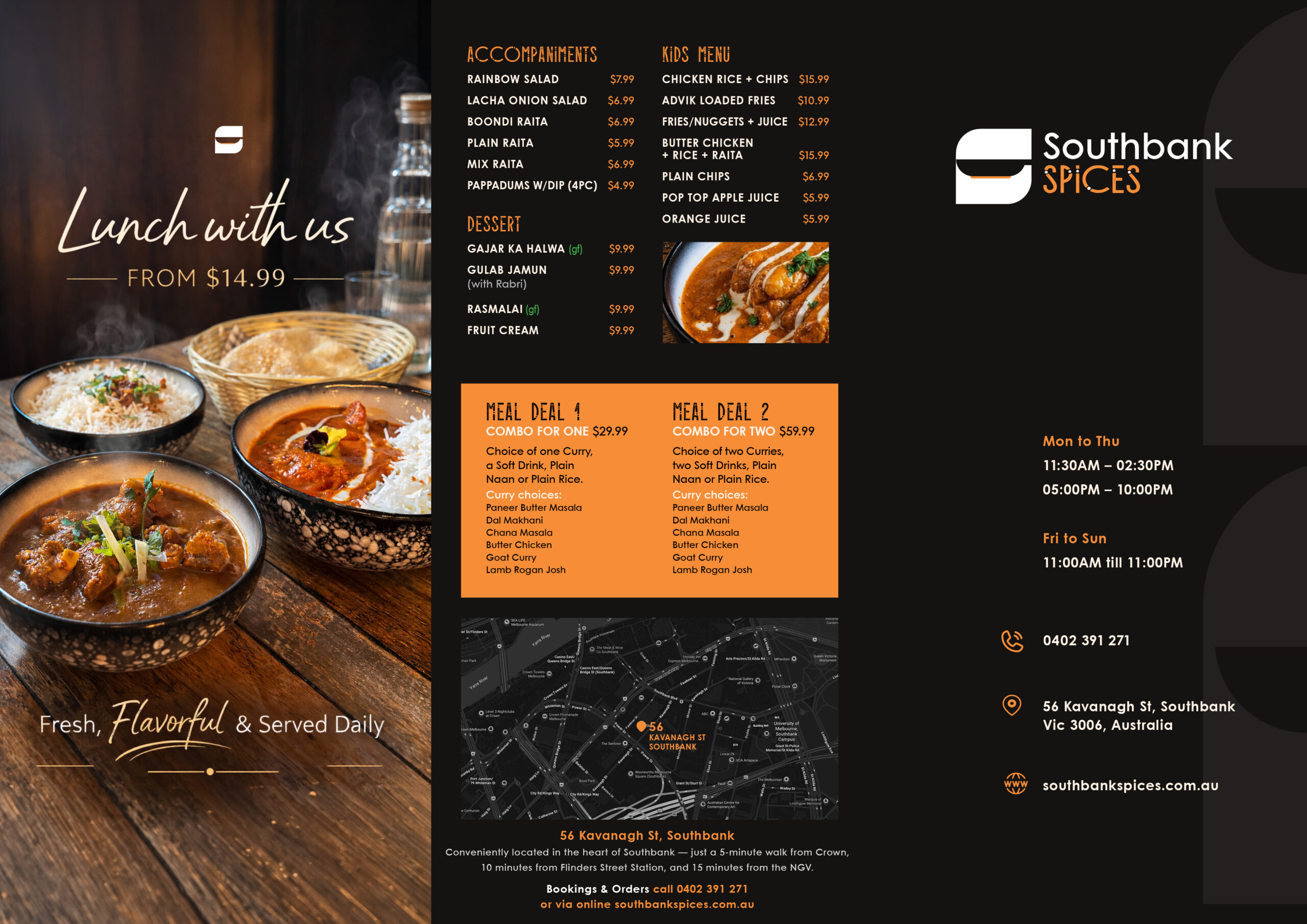 3142 Southbank Spices menu2
