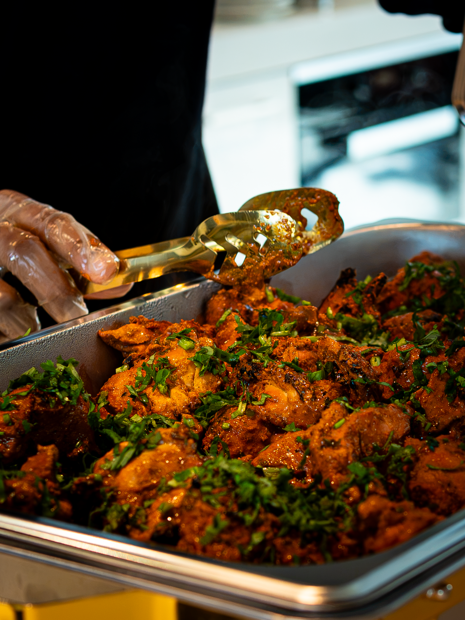 You host we handle food